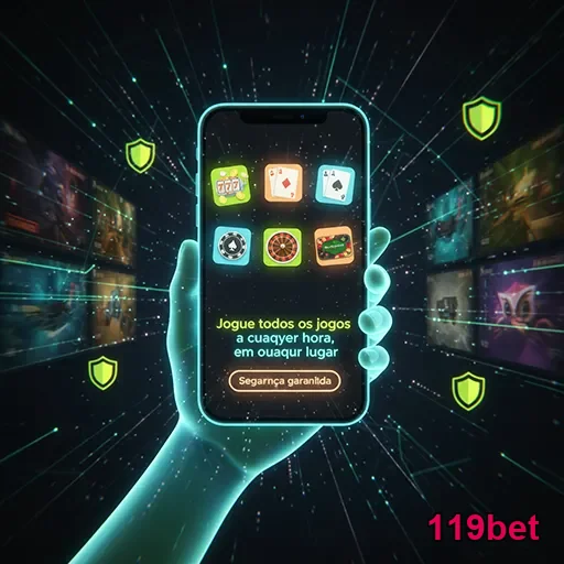 Dealer ao vivo conduzindo jogos em casino pelo celular