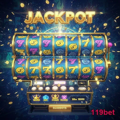 Imagem de jogos de caça-níqueis no 119bet, destaque para a diversidade de slots online disponíveis no site 119bet.